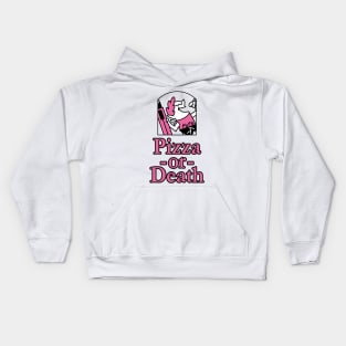 Pizza or Death! Kids Hoodie